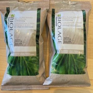 (2) Biolage Plant-Based Hair Color in Oat Beige!